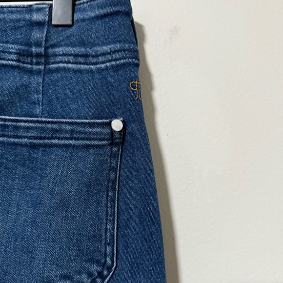Pilcro Slim 70s High-Rise Crop Flare Jeans Size 28 - Picture 11 of 16